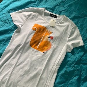 Canada tee w squirrel